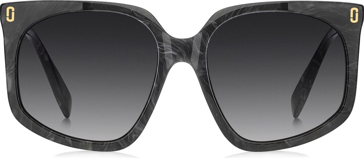 Marc Jacobs 57mm Geometric Square Sunglasses