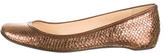 Thumbnail for your product : Christian Louboutin Snakeskin Flats