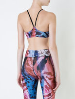 Thumbnail for your product : The Upside abstract print sports bra