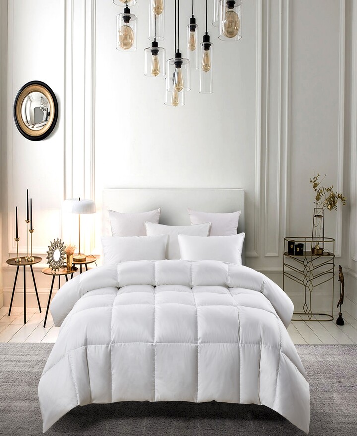 Serta White Down Fiber & Feather Extra Warmth Comforter, King