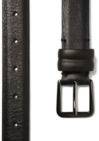 Thumbnail for your product : Maison Margiela Black 2.5cm Leather Belt