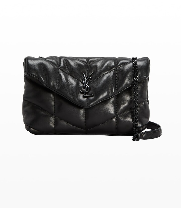 Saint Laurent Loulou Toy Puffer Leather Crossbody Bag ShopStyle