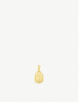 Thumbnail for your product : Hermina Athens Hygieia gold-plated silver pendant