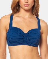 Thumbnail for your product : Bleu Rod Beattie Shirred Underwire D-Cup Bikini Top