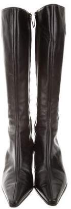 Bruno Magli Leather Knee-High Boots