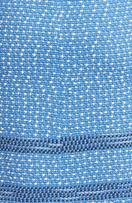 St. John Engineered Coastal Texture Tweed Knit Dress