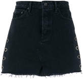 Thumbnail for your product : GRLFRND fitted denim skirt