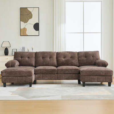 Latitude Run U-Shaped Sectional Sofa 103.5\
