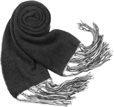 Thumbnail for your product : Basile Two-tone Reversible Knit Long Scarf
