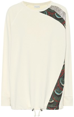 Dries Van Noten Cotton-blend sweatshirt