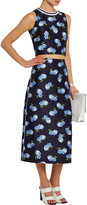 Thumbnail for your product : Mother of Pearl Baylis floral-print cotton-blend twill midi skirt