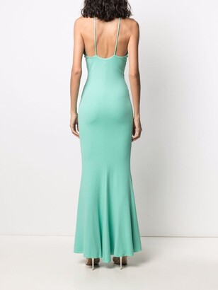 Alexandre Vauthier Fitted Fishtail-Hem Gown