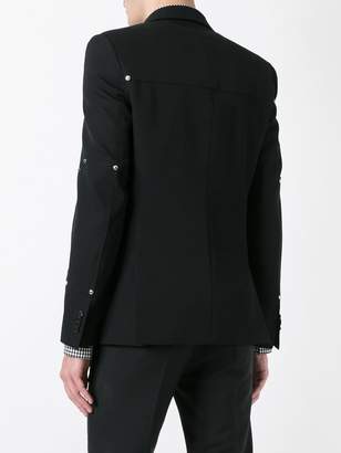 Givenchy logo stud blazer