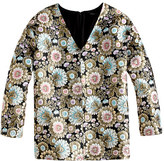Thumbnail for your product : J.Crew Collection gilded floral jacquard top