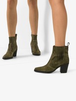 Thumbnail for your product : Ganni Western-Style Ankle Boot