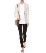 Thumbnail for your product : The Row Spetto leather and suede leggings