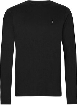 AllSaints Brace Tonic Long Sleeve Crew T-Shirt - ShopStyle