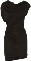 Thumbnail for your product : Helmut Lang Draped cotton and modal-blend jersey mini dress