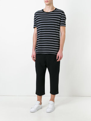 Rick Owens drop-crotch cropped trousers