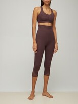 Thumbnail for your product : Eres Sporty stretch jersey logo bralette