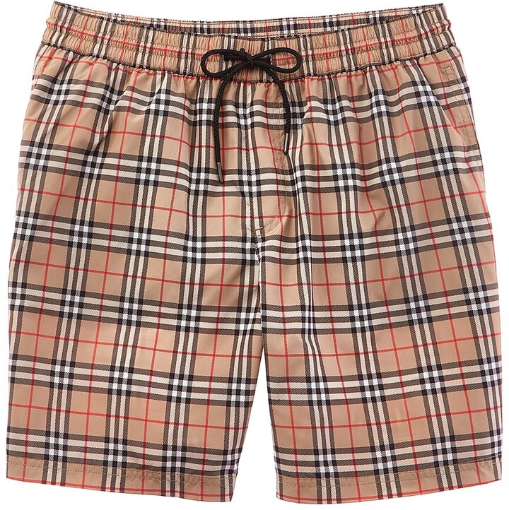 replica burberry swim trunks