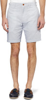Thumbnail for your product : J.Crew Stanton Striped Cotton and Linen Shorts