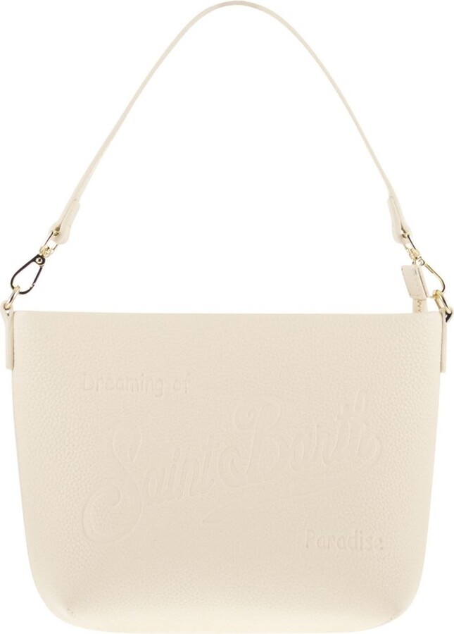 MC2 Saint Barth Aline Logo Embossed Shoulder Bag