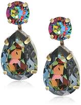 Thumbnail for your product : Sorrelli Womens Volcano Teardrop Accent Drop Earrings