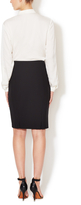 Thumbnail for your product : Elie Tahari Gretchen Wool Pleated Skirt