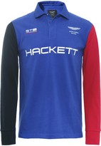 Thumbnail for your product : Hackett Aston Martin Racing Long Sleeve Polo Shirt