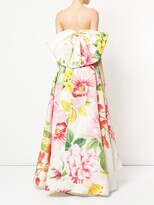 Thumbnail for your product : Bambah Lotus Bow gown