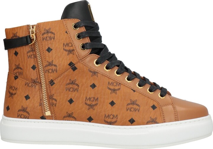 MCM Sneakers Camel - ShopStyle