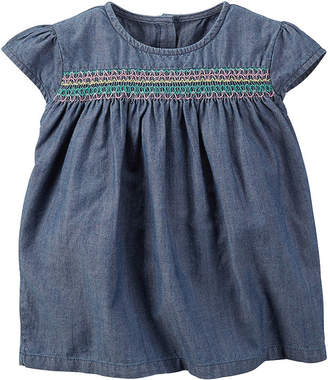 Carter's Chambray Top - Toddler Girls 2t-5t
