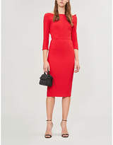 Thumbnail for your product : Roland Mouret Witham off-the-shoulder crepe dress