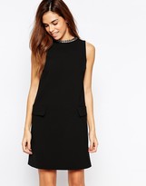 Thumbnail for your product : Warehouse 60's Chain Neck Dress