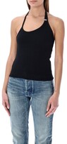 Cut Out Ribbed Tank Top 