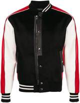 Thumbnail for your product : Alexander McQueen button-up bomber jacket