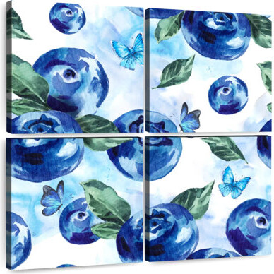 Ebern Designs Yarlin Blueberry
