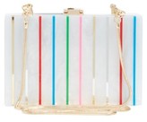 Thumbnail for your product : Milly Rhinestone Box Clutch - White
