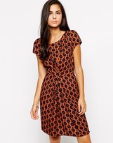 Thumbnail for your product : Yumi Twist Front Dress in Geo Print