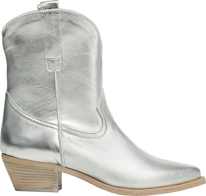 Silver Boots | ShopStyle