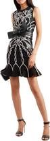 Thumbnail for your product : Alexander McQueen Jacquard-knit Mini Dress