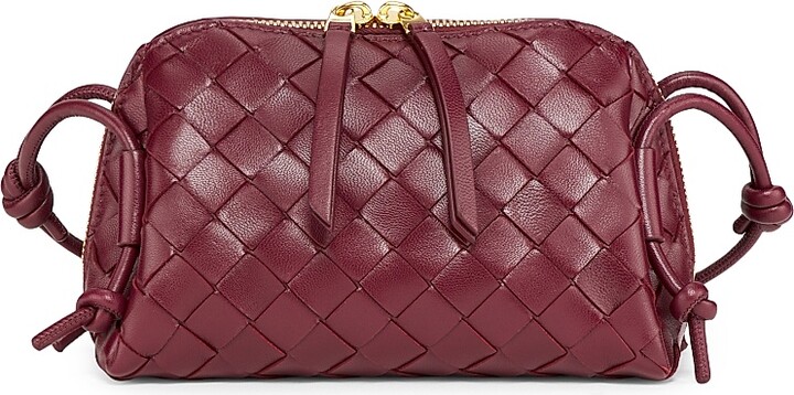 Bottega Veneta Women's Intrecciato Nappa Leather Pouch - Black