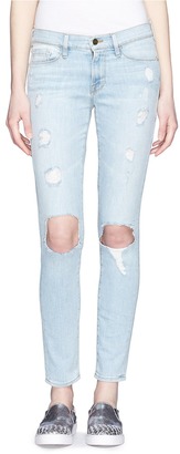 Frame Denim 31529 FRAME DENIM 'Le Skinny de Jeanne' ripped jeans