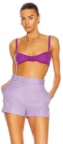 Thumbnail for your product : KHAITE Eda Bralette in Purple