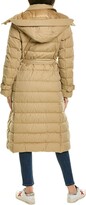 Thumbnail for your product : Burberry Detachable Hood Belted Puffer Coat