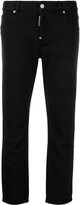 Thumbnail for your product : DSQUARED2 Black Bull cropped jeans