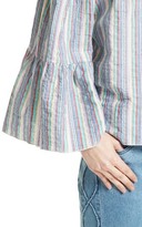Thumbnail for your product : See by Chloe Women's Seersucker Off The Shoulder Top