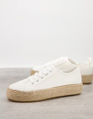 New Look White Espadrilles for Women | Shop the world's largest collection  of fashion | ShopStyle UK