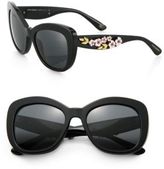 Thumbnail for your product : Dolce & Gabbana Rose-Temple Butterfly Sunglasses